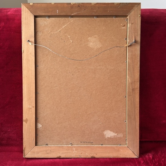 "The Lost Sheep" Print in Gold Frame - Picture 5 of 10